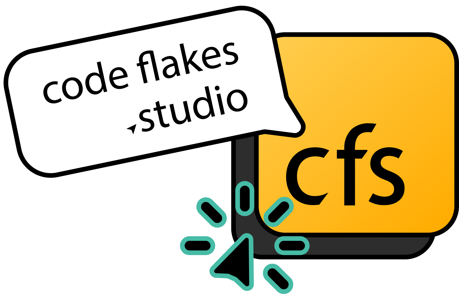 Code Flakes Studio Logo